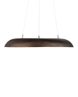 Tairagai LED Chandelier in Natural/Bronze Gold