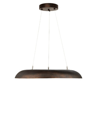 Tairagai LED Chandelier in Natural/Bronze Gold