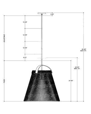 Parnell One Light Pendant in White/Frosted White/Gesso White