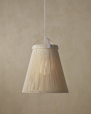 Parnell One Light Pendant in White/Frosted White/Gesso White