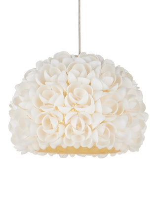 Virtu 36 Light Pendant in Natural/Silver