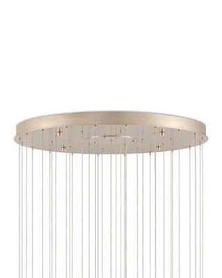 Virtu 36 Light Pendant in Natural/Silver