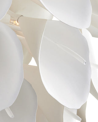 Diego Nine Light Chandelier in Gesso White