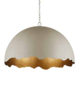 Tamago One Light Pendant in Smoky Olive/Contemporary Gold