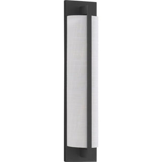 Carver Two Light Wall Sconce in Matte Black