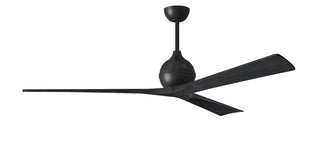 Matthews Fan Company - IR3-BK-BK-72 - 72" Ceiling Fan - Irene-3 - Matte Black