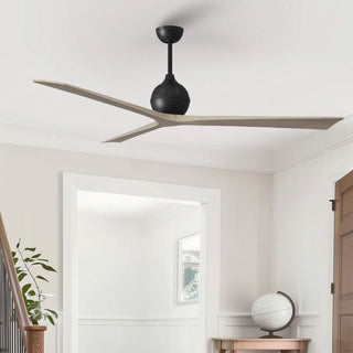 Irene-3 72" Ceiling Fan in Matte Black