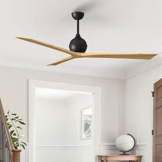 Irene-3 72" Ceiling Fan in Matte Black