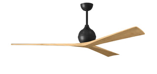 Matthews Fan Company - IR3-BK-LM-72 - 72" Ceiling Fan - Irene-3 - Matte Black