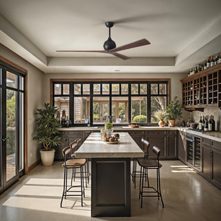 Irene-3 72" Ceiling Fan in Matte Black