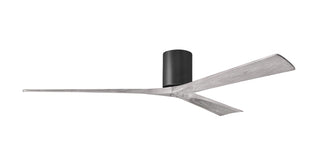 Matthews Fan Company - IR3H-BK-BW-72 - 72" Ceiling Fan - Irene-3H - Matte Black