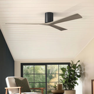 Irene-3H 72" Ceiling Fan in Matte Black