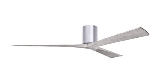 Matthews Fan Company - IR3H-BN-BW-72 - 72" Ceiling Fan - Irene-3H - Brushed Nickel