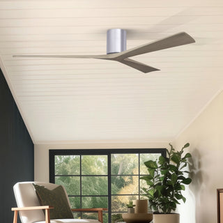 Irene-3H 72" Ceiling Fan in Brushed Nickel