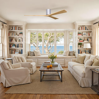 Irene-3H 72" Ceiling Fan in Brushed Nickel