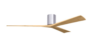Matthews Fan Company - IR3H-BN-LM-72 - 72" Ceiling Fan - Irene-3H - Brushed Nickel