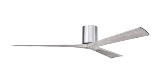 Matthews Fan Company - IR3H-CR-BW-72 - 72" Ceiling Fan - Irene-3H - Polished Chrome