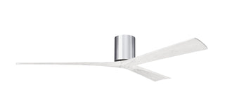 Matthews Fan Company - IR3H-CR-MWH-72 - 72" Ceiling Fan - Irene-3H - Polished Chrome