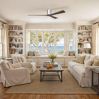Irene-3H 72" Ceiling Fan in Polished Chrome