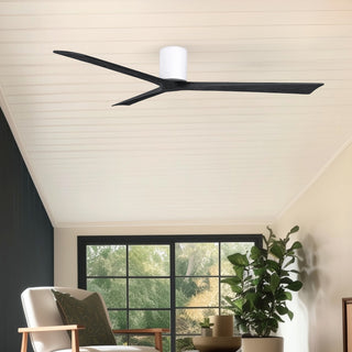 Irene-3H 72" Ceiling Fan in Gloss White