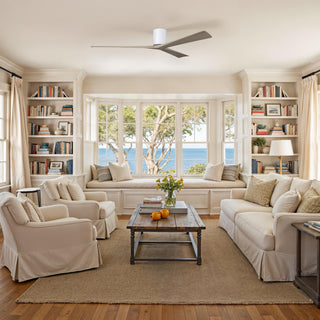 Irene-3H 72" Ceiling Fan in Gloss White