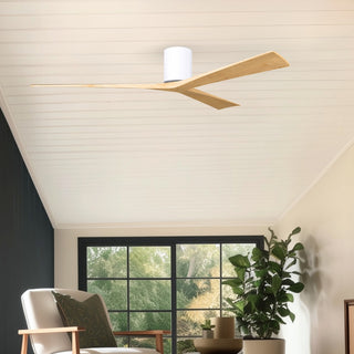 Irene-3H 72" Ceiling Fan in Gloss White
