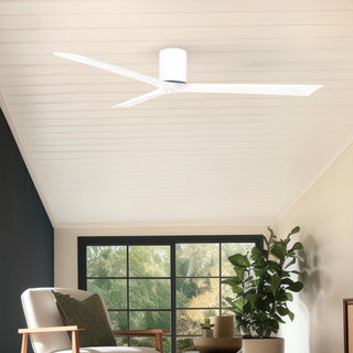 Irene-3H 72" Ceiling Fan in Gloss White