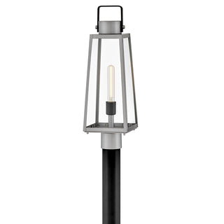 Lark - 82001AL - LED Post Mount - Hugh - Antique Brushed Aluminum