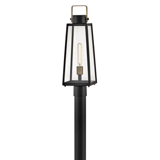 Lark - 82001BK - LED Post Mount - Hugh - Black