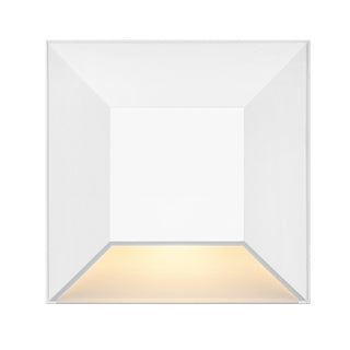 Nuvi 12V Square Deck Sconce in Matte White