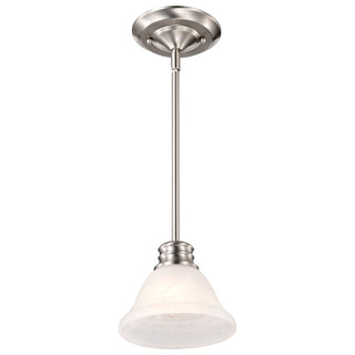 Empire One Light Mini Pendant in Brushed Nickel