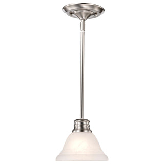 Empire One Light Mini Pendant in Brushed Nickel