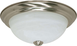 Nuvo Lighting - 60-197 - Two Light Flush Mount - Brushed Nickel