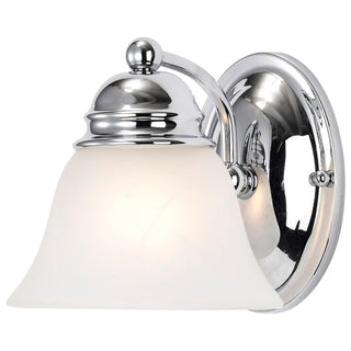 Empire One Light Vanity in Polished Chrome