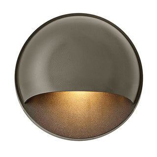 Nuvi 12V Round Deck Sconce in Bronze