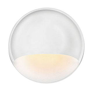 Nuvi 12V Round Deck Sconce in Matte White
