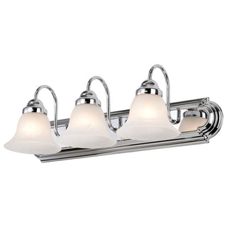Ballerina Three Light Vanity in Polished Chrome