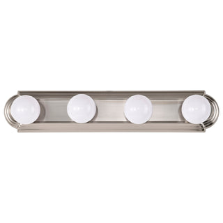 Four Light Vanity in Brushed Nickel