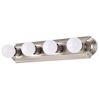 Four Light Vanity in Brushed Nickel