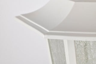 Cornerstone One Light Post Lantern in White