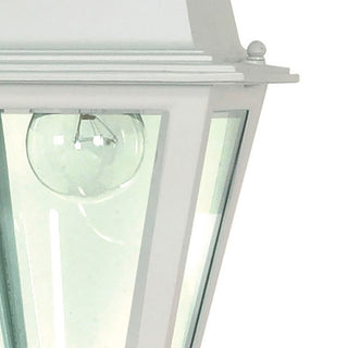 Briton One Light Hanging Lantern in White