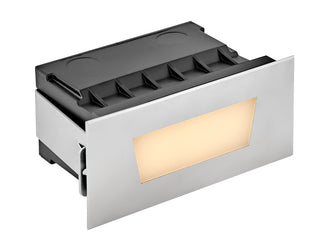 Sparta - Dash 12V LED Small Flat Brick Light in Stainless Steel