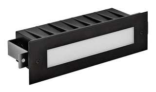 Sparta - Dash 12V LED Large Flat Brick Light in Stainless Steel Black