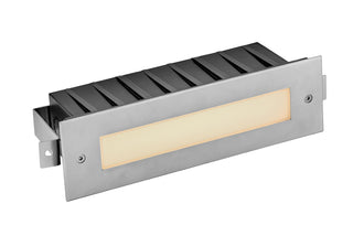 Sparta - Dash 12V LED Large Flat Brick Light in Stainless Steel
