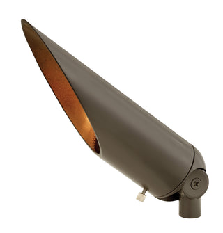 Lumacore Accent Spot Light 12V Variable Output LED 3000K with Long Cowl in Bronze