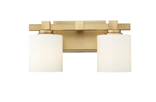 Millennium - 23102-VB - Two Light Vanity - Abelson - Vintage Brass