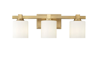 Millennium - 23103-VB - Three Light Vanity - Abelson - Vintage Brass