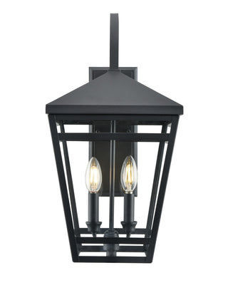 Millennium - 82103-TBK - Two Light Outdoor Lantern - Seager - Textured Black