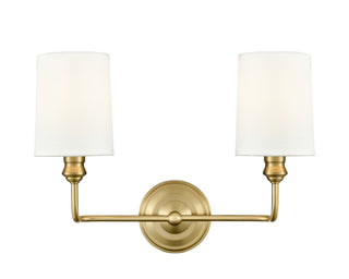 Millennium - 99802-VB - Two Light Vanity - Leena - Vintage Brass