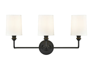 Millennium - 99803-MB - Three Light Vanity - Leena - Matte Black
